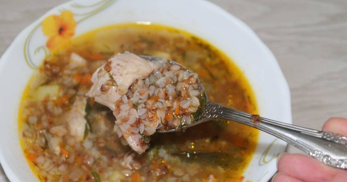 grikių sriuba svorio netekimui